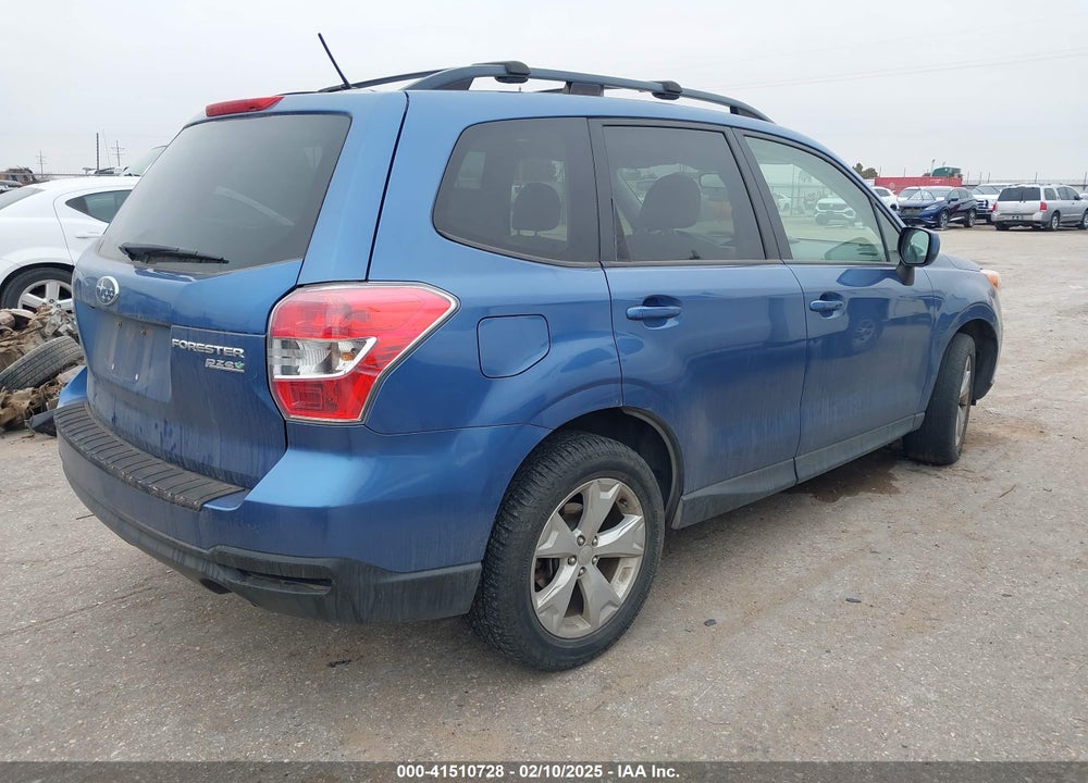 2015 SUBARU FORESTER 2.5I PREMIUM VIN: JF2SJADC6FH837444