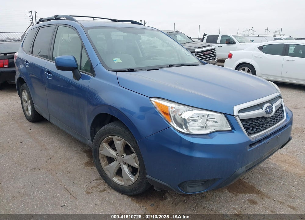 2015 SUBARU FORESTER 2.5I PREMIUM VIN: JF2SJADC6FH837444