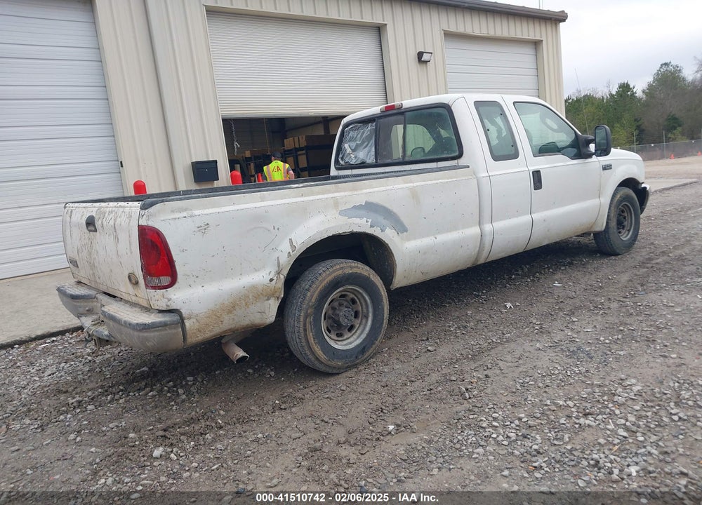 2004 FORD F-250 LARIAT/XL/XLT VIN: 1FTNX20L34EA13731