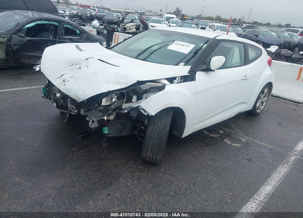 2014 HYUNDAI VELOSTER VIN: KMHTC6ADXEU186893