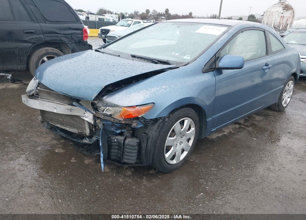 2008 HONDA CIVIC LX VIN: 2HGFG12668H510231
