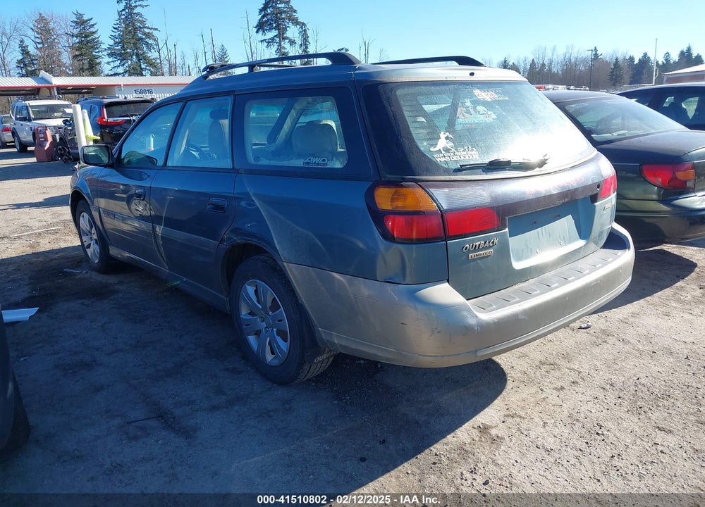 2001 SUBARU OUTBACK LIMITED VIN: 4S3BH686617666849