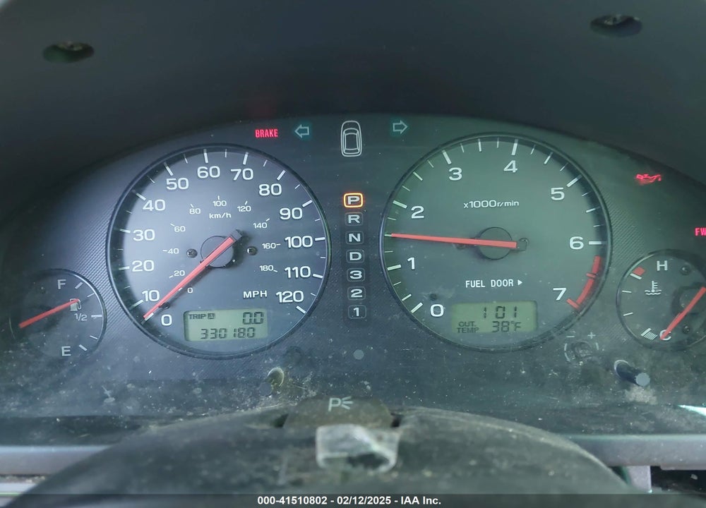 2001 SUBARU OUTBACK LIMITED VIN: 4S3BH686617666849