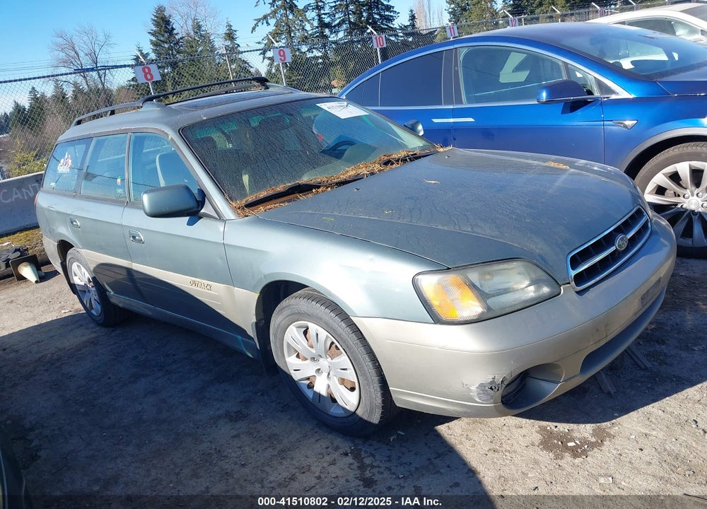 2001 SUBARU OUTBACK LIMITED VIN: 4S3BH686617666849
