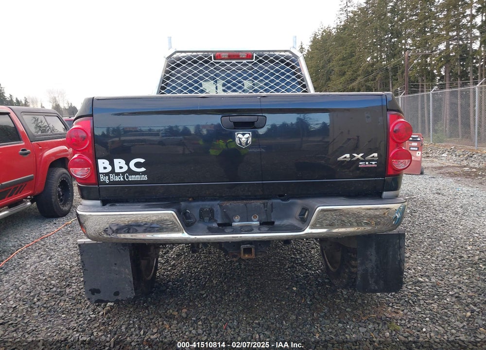 2007 DODGE RAM 3500 SLT VIN: 3D7MX39C37G756252