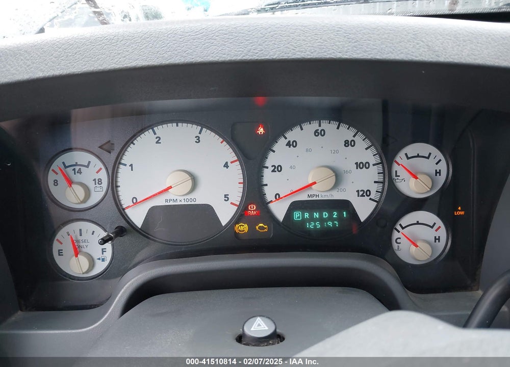 2007 DODGE RAM 3500 SLT VIN: 3D7MX39C37G756252