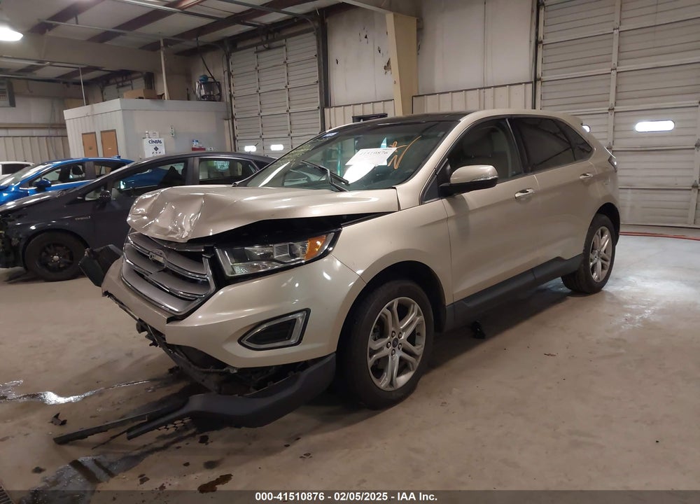 2017 FORD EDGE TITANIUM VIN: 2FMPK3K90HBB75599