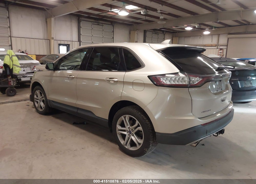 2017 FORD EDGE TITANIUM VIN: 2FMPK3K90HBB75599