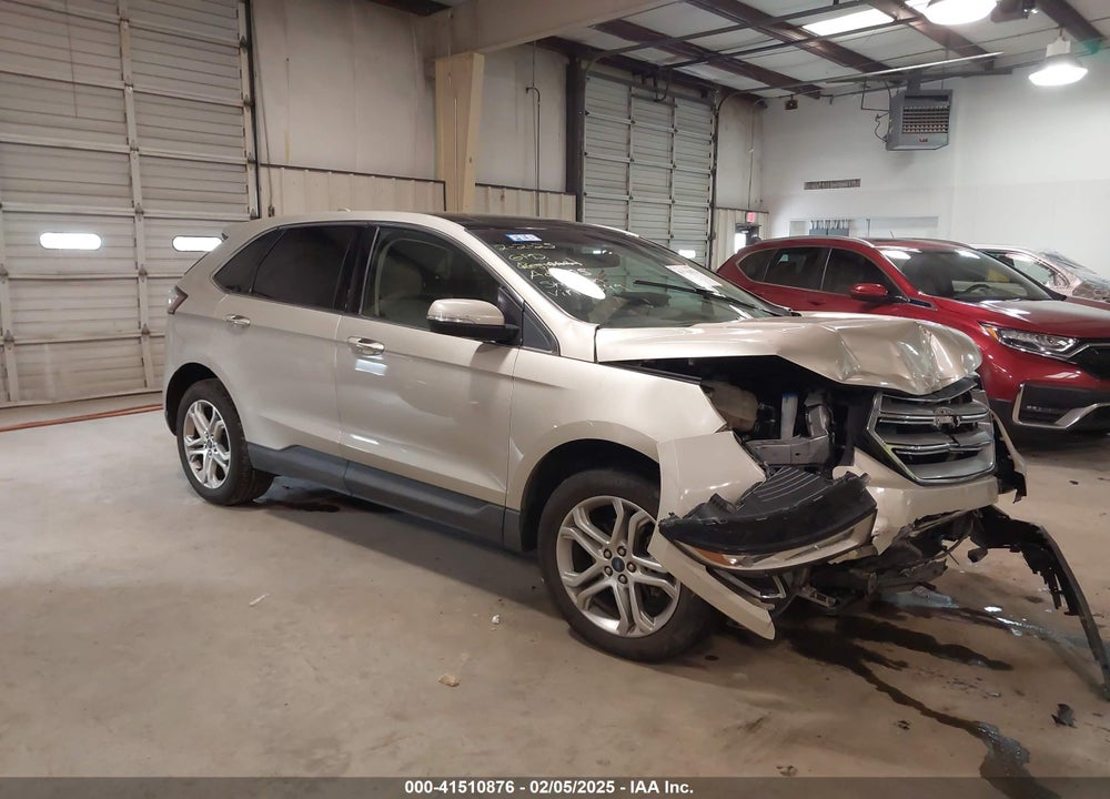 2017 FORD EDGE TITANIUM VIN: 2FMPK3K90HBB75599
