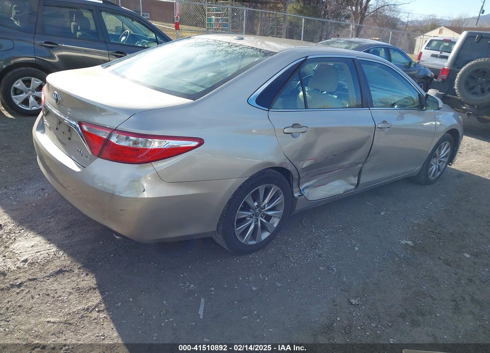 2017 TOYOTA CAMRY HYBRID XLE VIN: 4T1BD1FK5HU201467