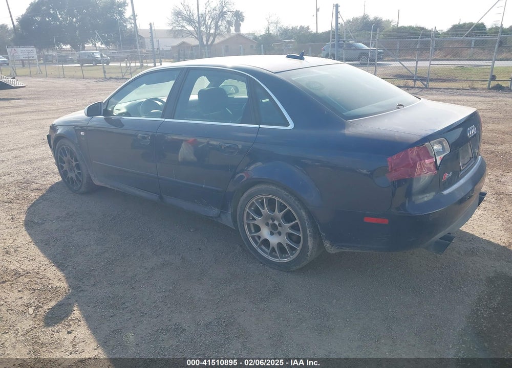 2006 AUDI S4 4.2 VIN: WAUGL78E26A203891