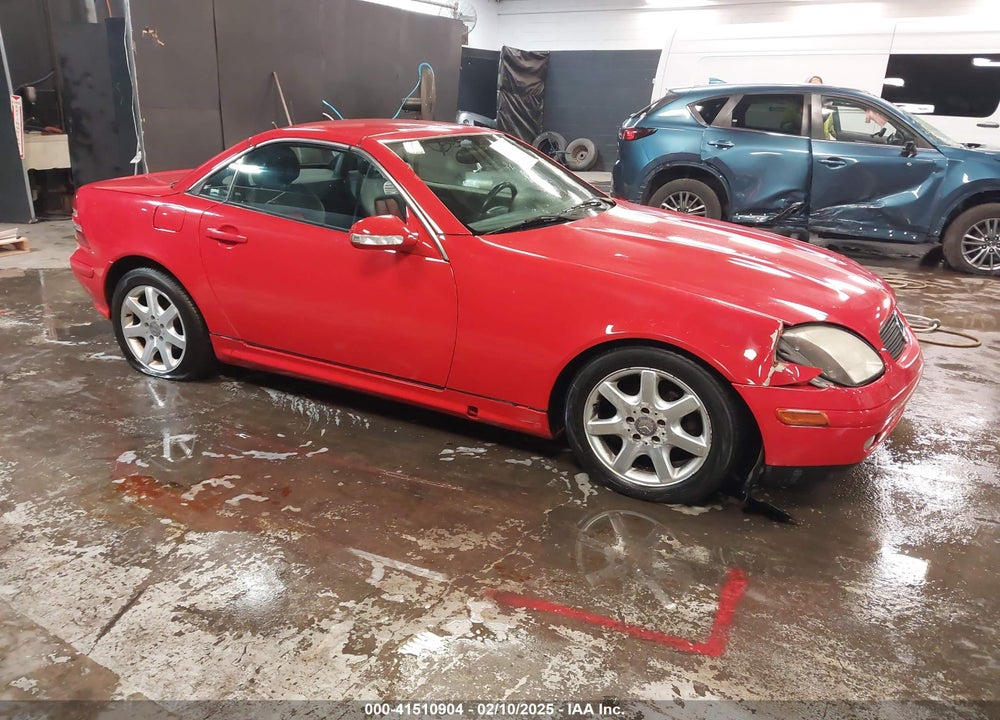 2002 MERCEDES-BENZ SLK 230 KOMPRESSOR VIN: WDBKK49F92F246724
