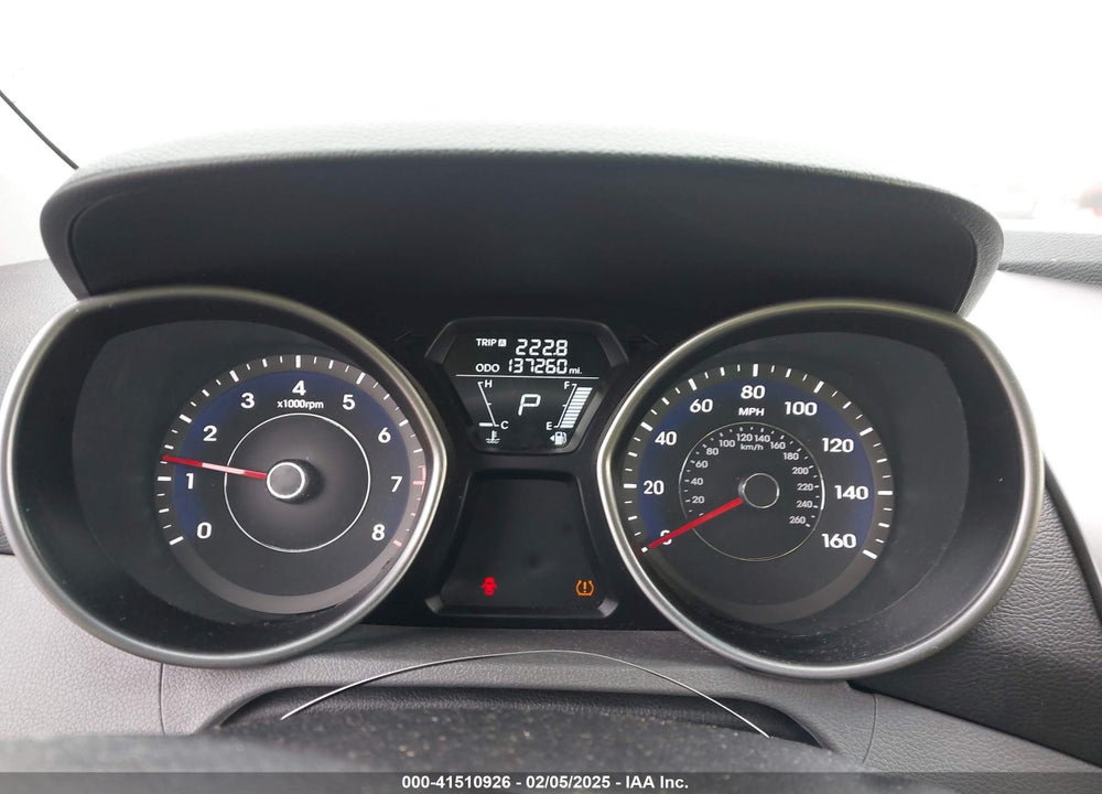 2012 HYUNDAI ELANTRA VIN: 5NPDH4AE0CH061769