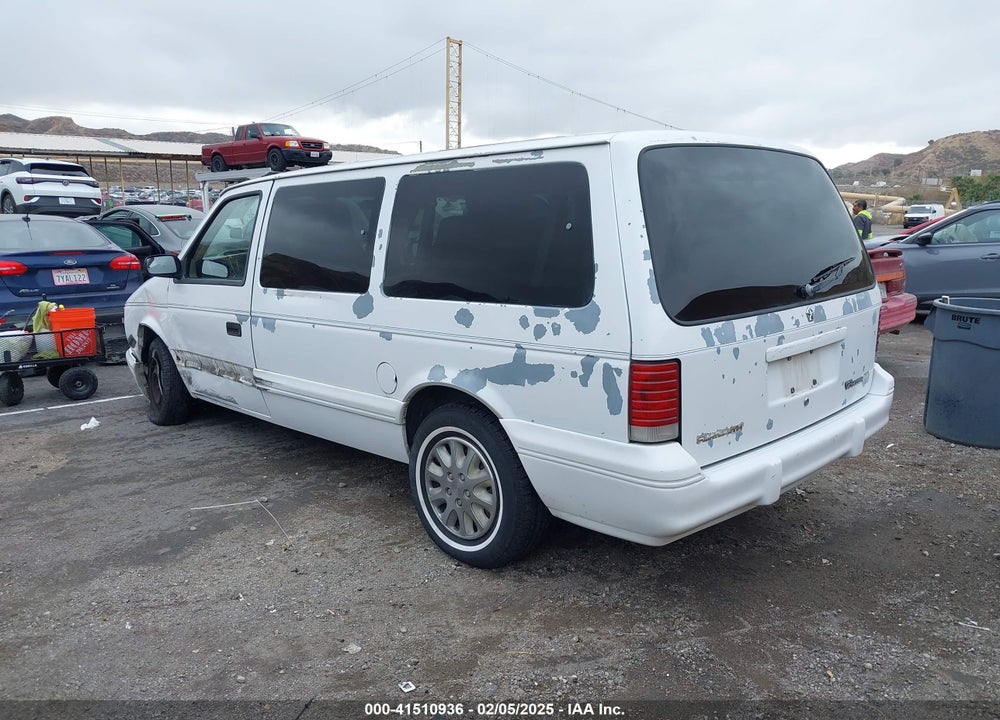 1994 PLYMOUTH GRAND VOYAGER VIN: 1P4GH44R4RX270145