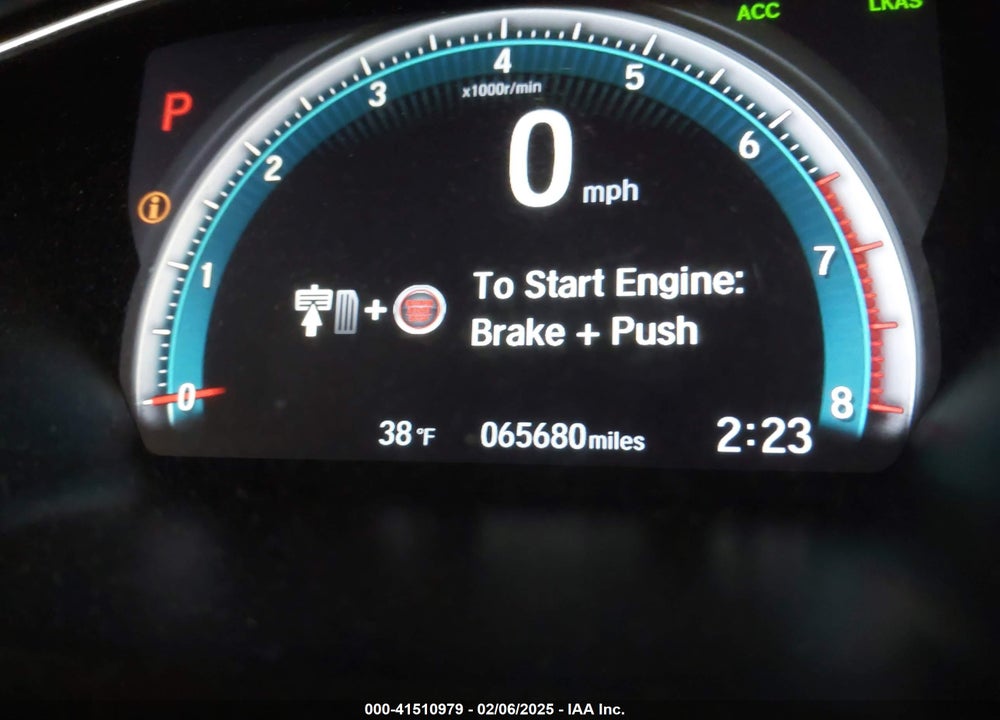 2020 HONDA CIVIC EX VIN: 2HGFC1F33LH683029