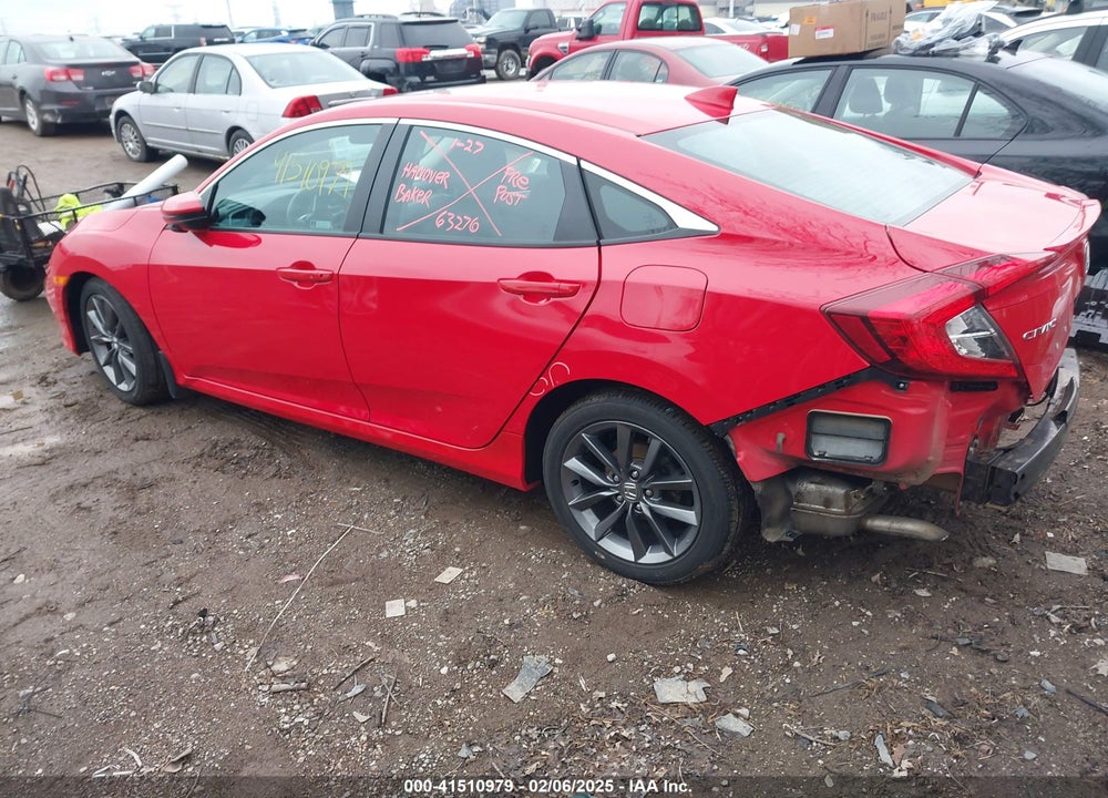 2020 HONDA CIVIC EX VIN: 2HGFC1F33LH683029