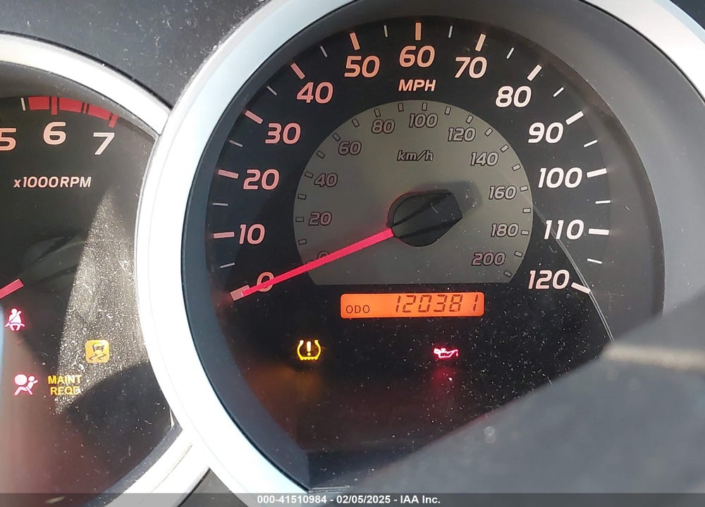 2009 TOYOTA TACOMA VIN: 5TENX22N59Z629787
