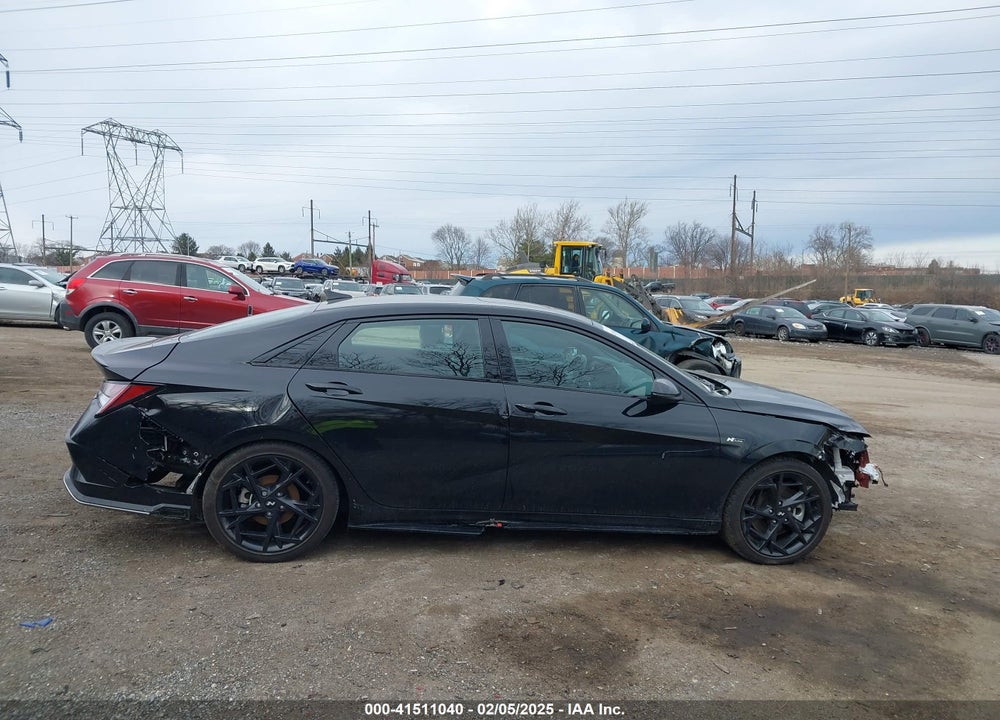 2024 HYUNDAI ELANTRA N LINE VIN: KMHLR4DF1RU737993