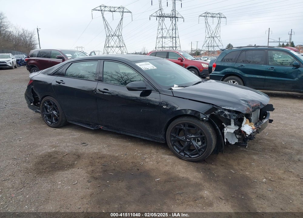 2024 HYUNDAI ELANTRA N LINE VIN: KMHLR4DF1RU737993
