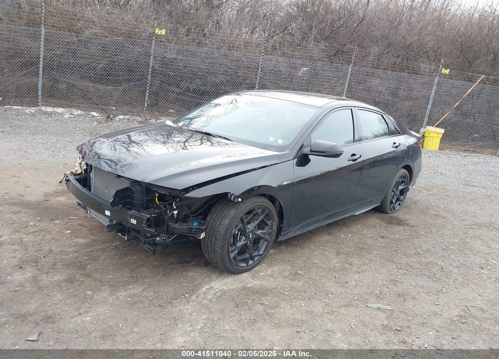 2024 HYUNDAI ELANTRA N LINE VIN: KMHLR4DF1RU737993