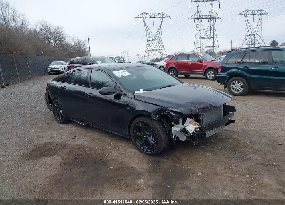 2024 HYUNDAI ELANTRA N LINE VIN: KMHLR4DF1RU737993