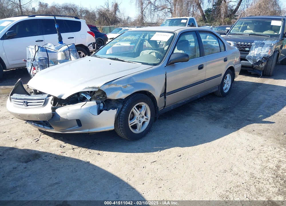 2000 HONDA CIVIC LX VIN: 1HGEJ6678YL011639