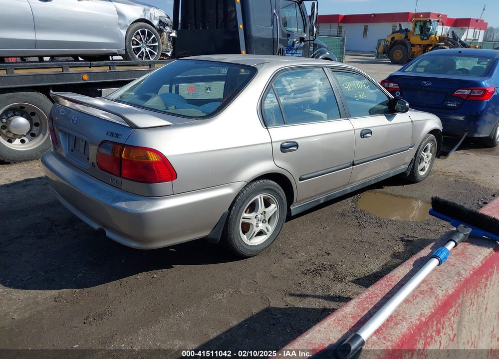 2000 HONDA CIVIC LX VIN: 1HGEJ6678YL011639