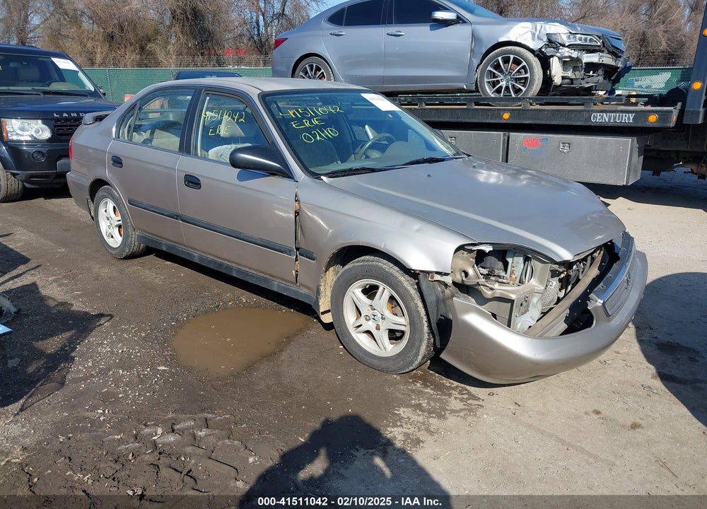 2000 HONDA CIVIC LX VIN: 1HGEJ6678YL011639