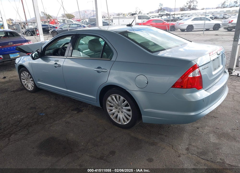 2011 FORD FUSION HYBRID VIN: 3FADP0L35BR173234