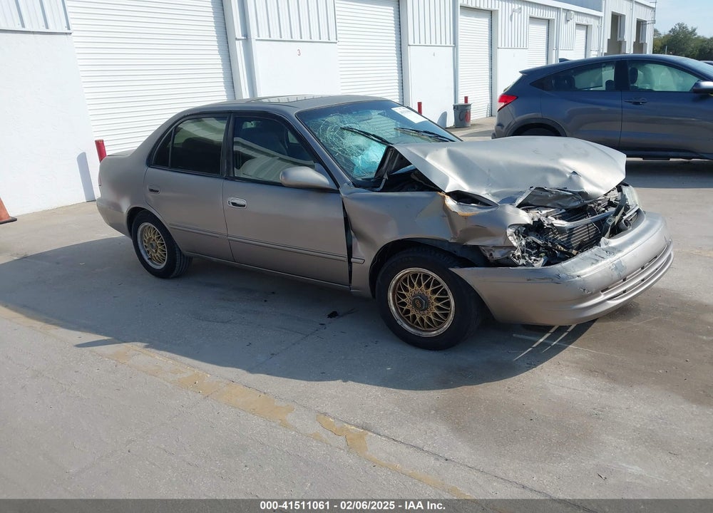 1998 TOYOTA COROLLA LE VIN: 2T1BR18E4WC040407