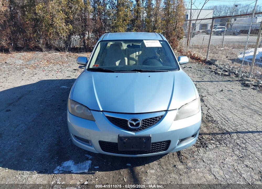 2007 MAZDA MAZDA3 VIN: JM1BK12G771678591
