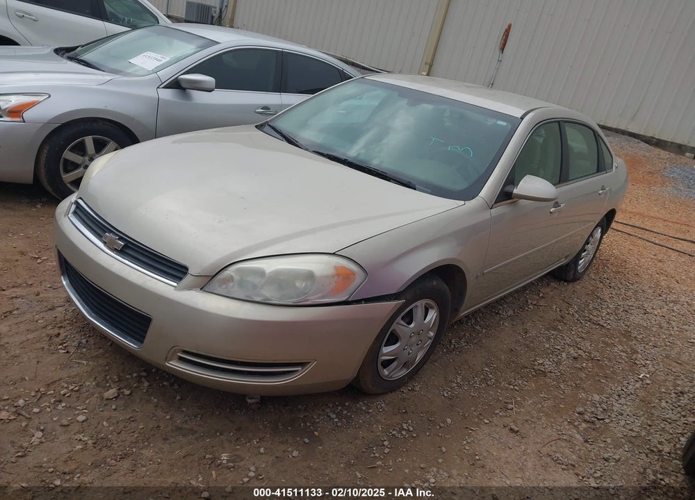 2008 CHEVROLET IMPALA VIN: 2G1WB58K081247941