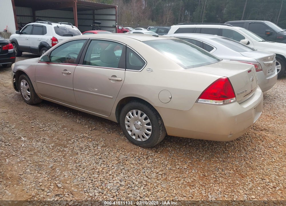 2008 CHEVROLET IMPALA VIN: 2G1WB58K081247941