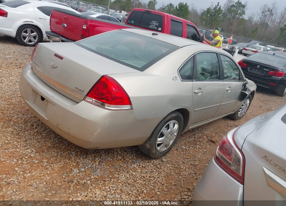2008 CHEVROLET IMPALA VIN: 2G1WB58K081247941