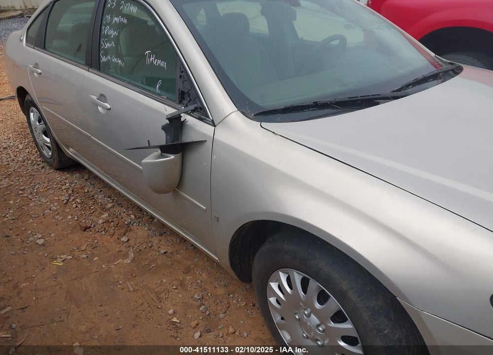 2008 CHEVROLET IMPALA VIN: 2G1WB58K081247941