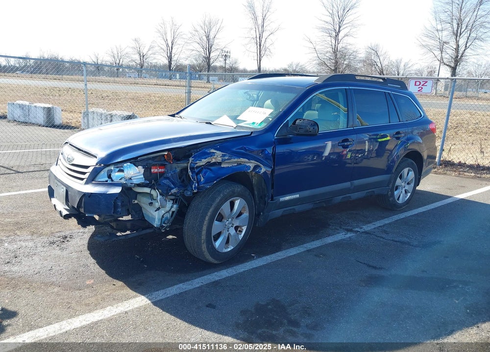 2011 SUBARU OUTBACK 2.5I PREMIUM VIN: 4S4BRBCC1B3348953