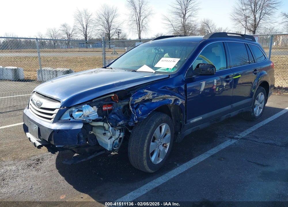 2011 SUBARU OUTBACK 2.5I PREMIUM VIN: 4S4BRBCC1B3348953