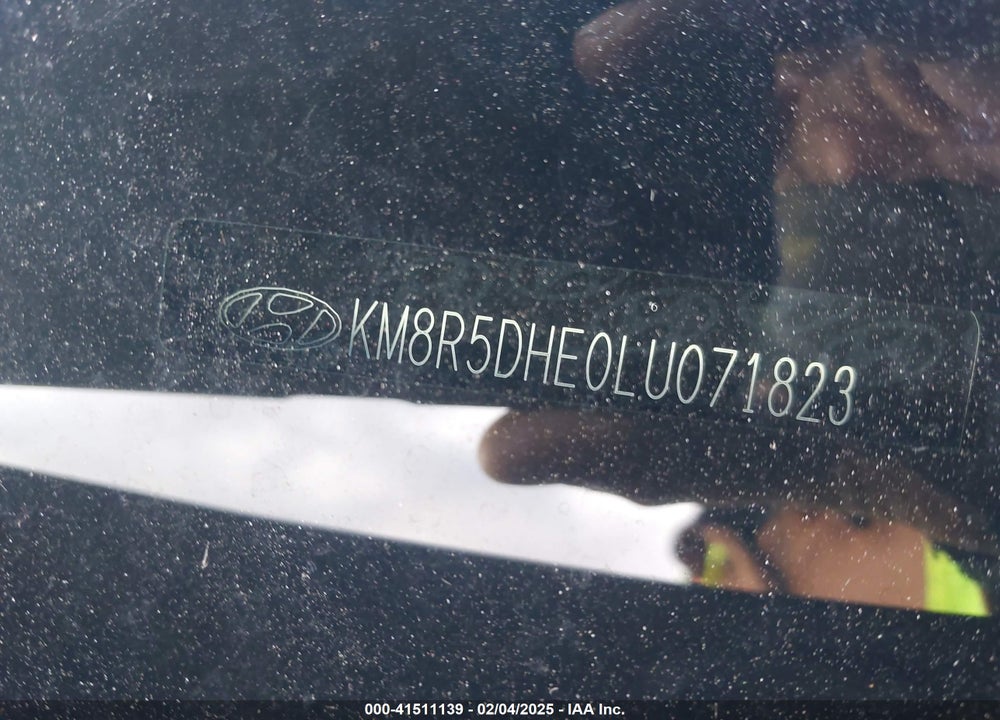 2020 HYUNDAI PALISADE LIMITED VIN: KM8R5DHE0LU071823