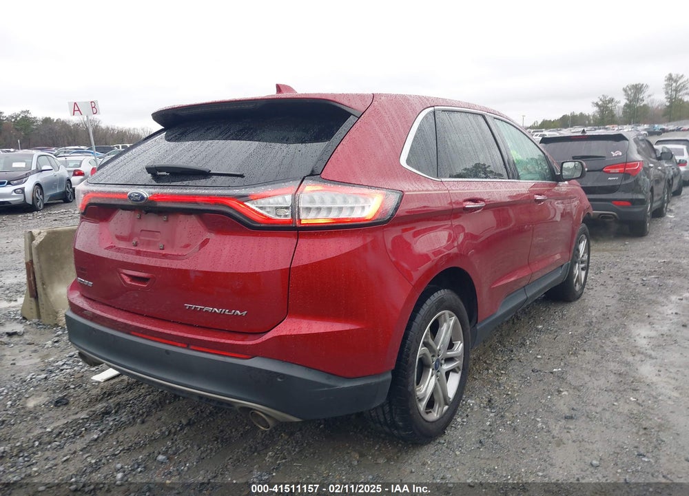 2016 FORD EDGE VIN: 2FMPK3K89GBB42624