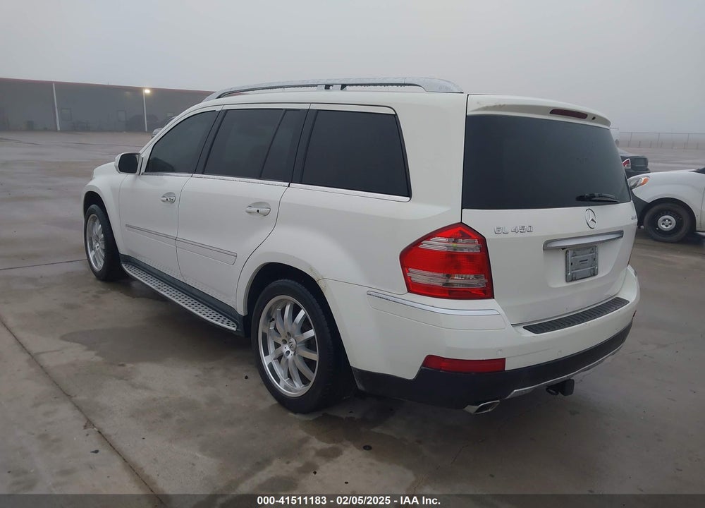2009 MERCEDES-BENZ GL 450 4MATIC VIN: 4JGBF71E49A528489