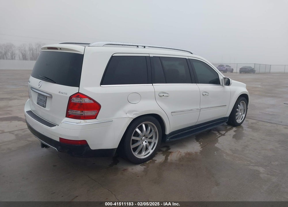 2009 MERCEDES-BENZ GL 450 4MATIC VIN: 4JGBF71E49A528489