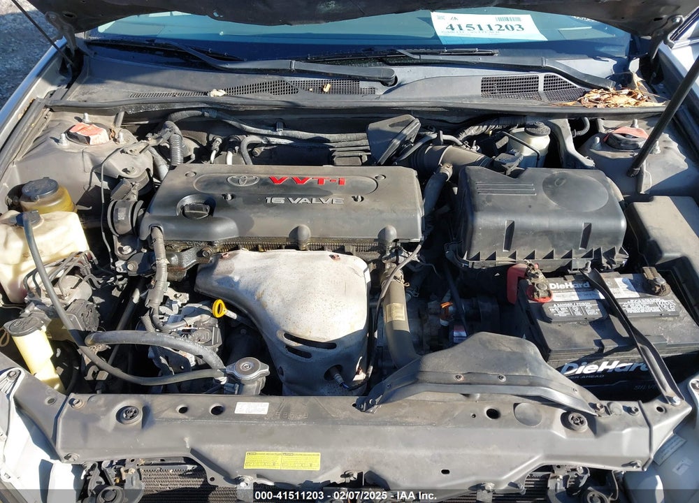 2004 TOYOTA CAMRY LE VIN: 4T1BE32K34U869146