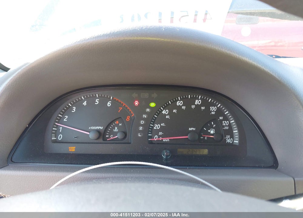 2004 TOYOTA CAMRY LE VIN: 4T1BE32K34U869146