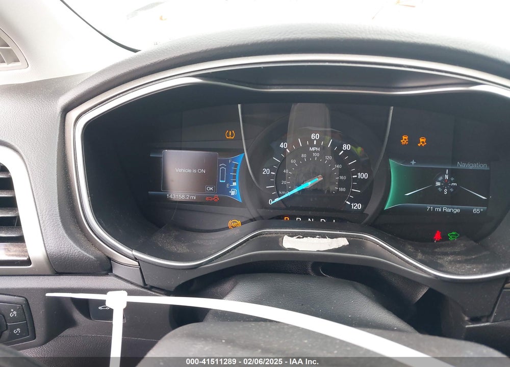 2015 FORD FUSION ENERGI VIN: 3FA6P0PU9FR234716