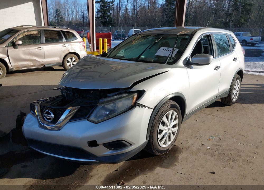 2016 NISSAN ROGUE S/SL/SV VIN: 5N1AT2MT4GC797224
