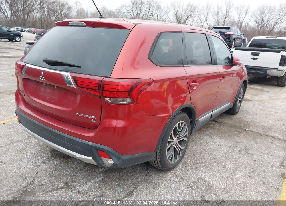2016 MITSUBISHI OUTLANDER SE VIN: JA4AD3A34GZ011778