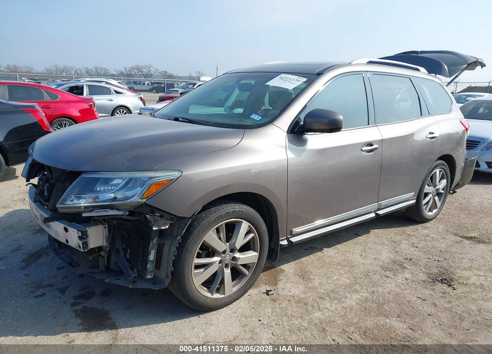 2014 NISSAN PATHFINDER PLATINUM VIN: 5N1AR2MN9EC603719