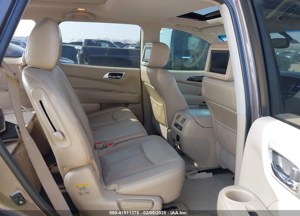 2014 NISSAN PATHFINDER PLATINUM VIN: 5N1AR2MN9EC603719