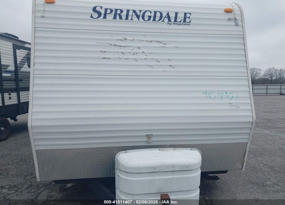 2008 KEYSTONE RV VIN: 4YDT2662283105312