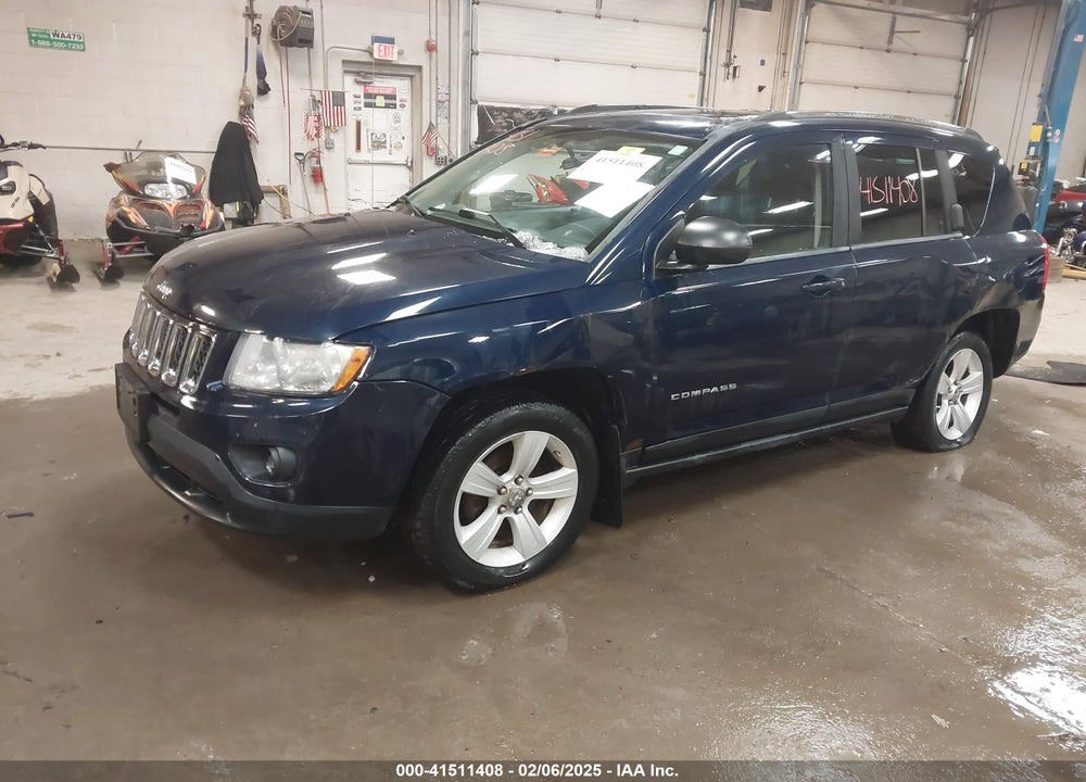 2012 JEEP COMPASS VIN: 1C4NJDEB8CD588277